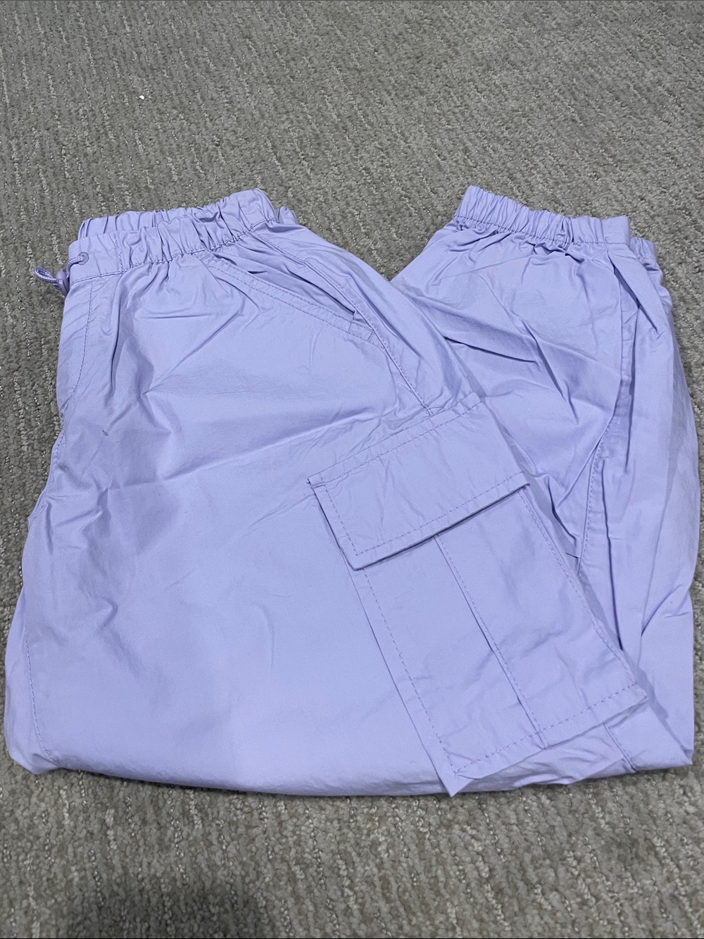 GAP kids Lavender Cargo Jogger Pants